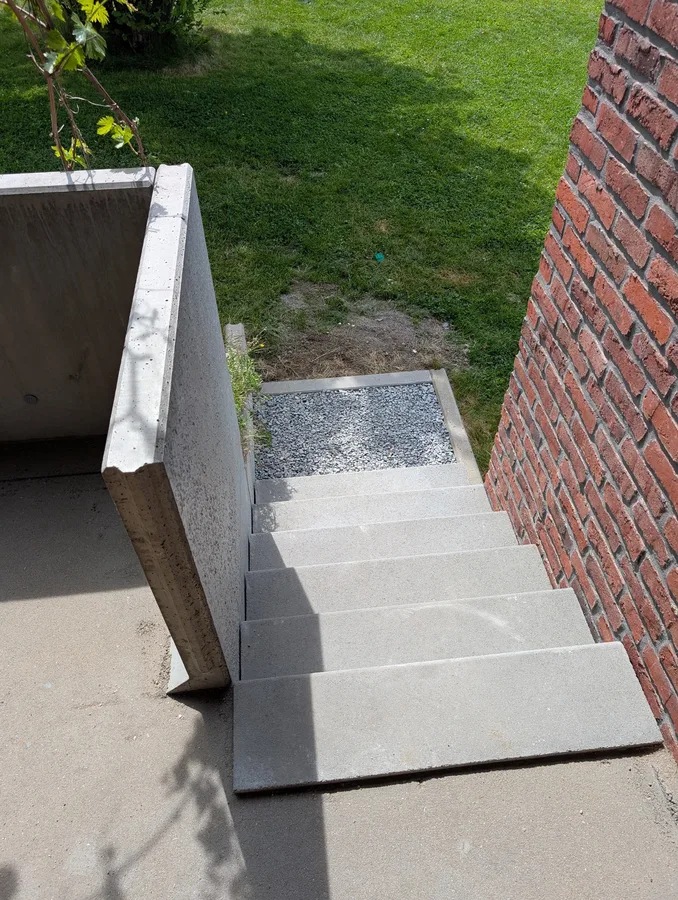 Terrasse et bardage bois réalisés à Haneffe