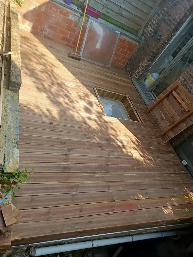 Terrasse bois — Liège centre